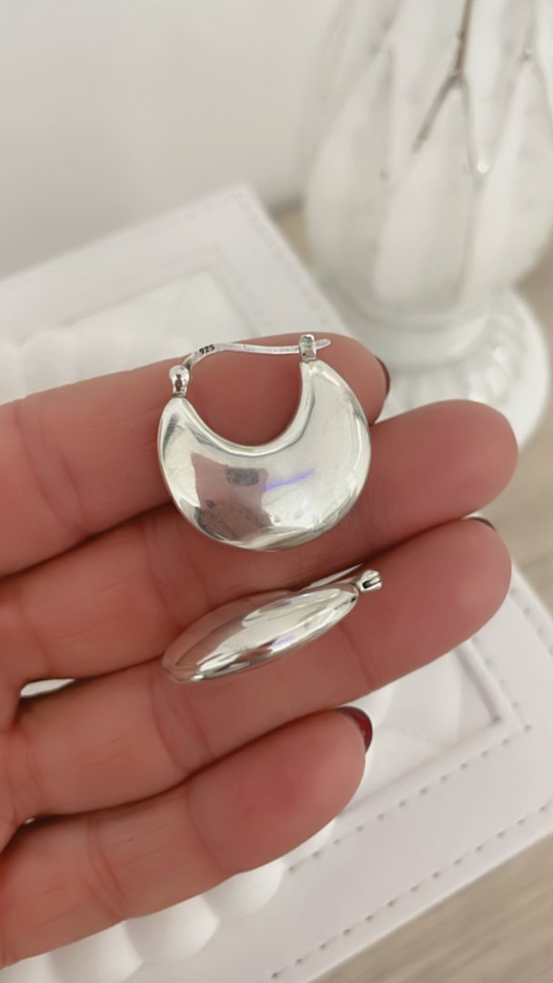 Aros Argollas Canasta Chata