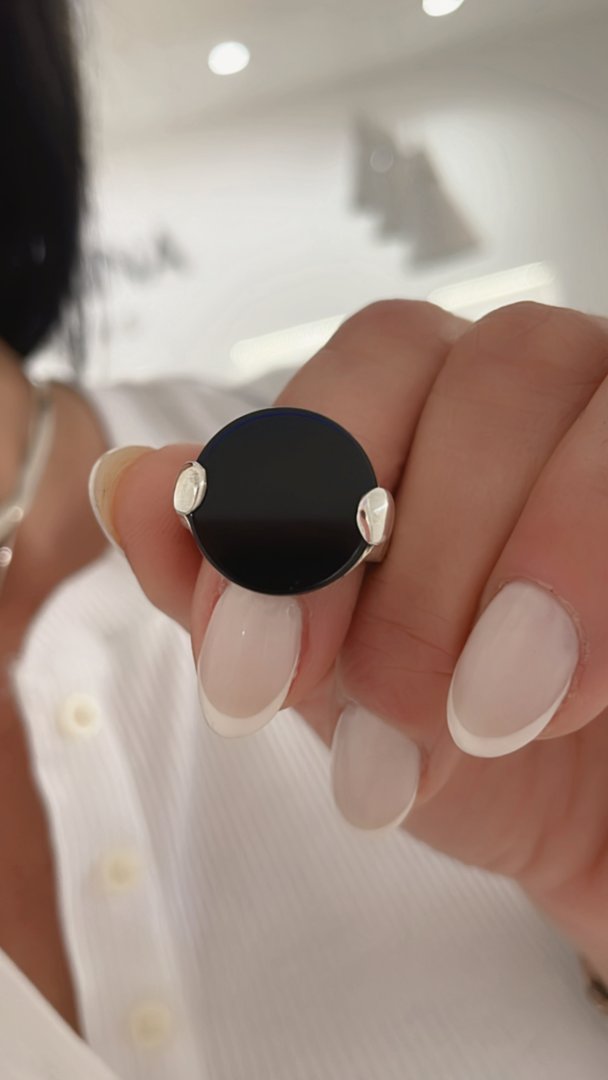Anillo Onix Chato