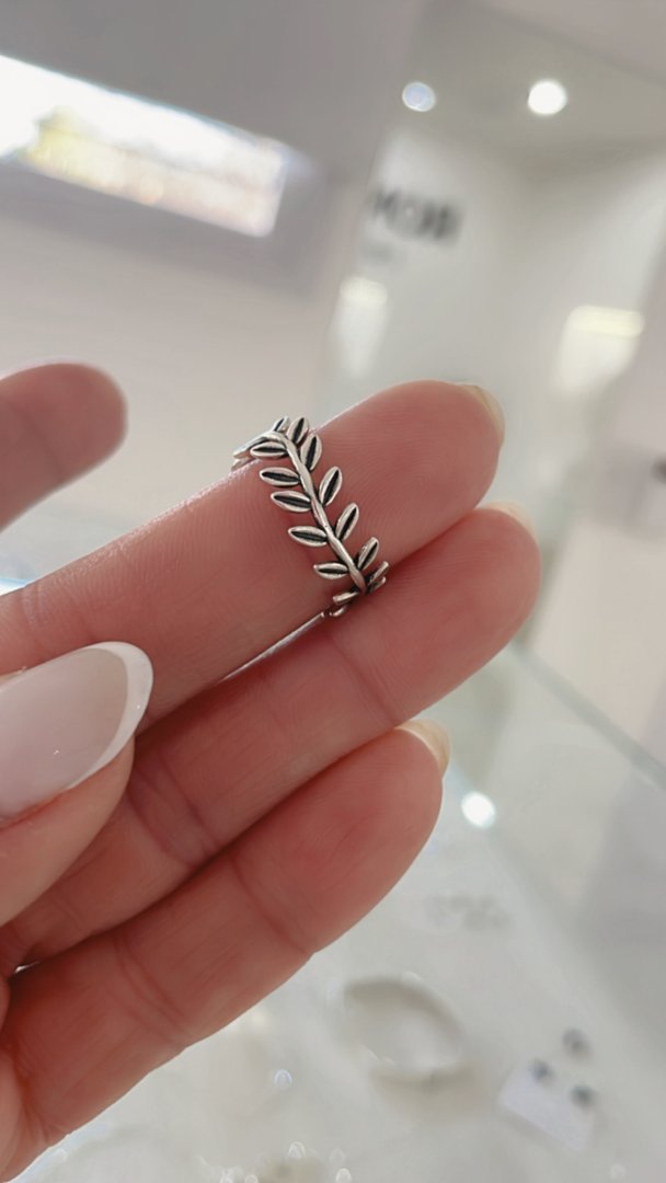 Anillo Pandora Hoja