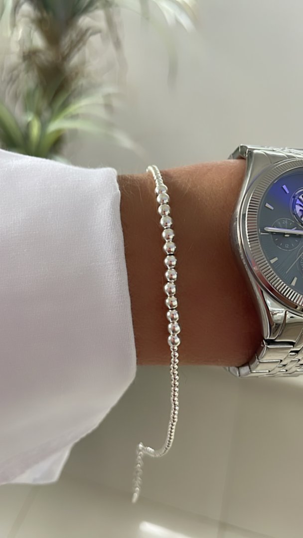 Pulsera Bolitas Degradé