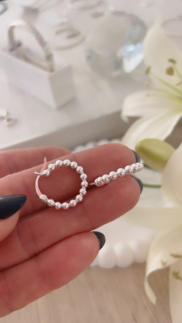 Aros Argollas Bolitas