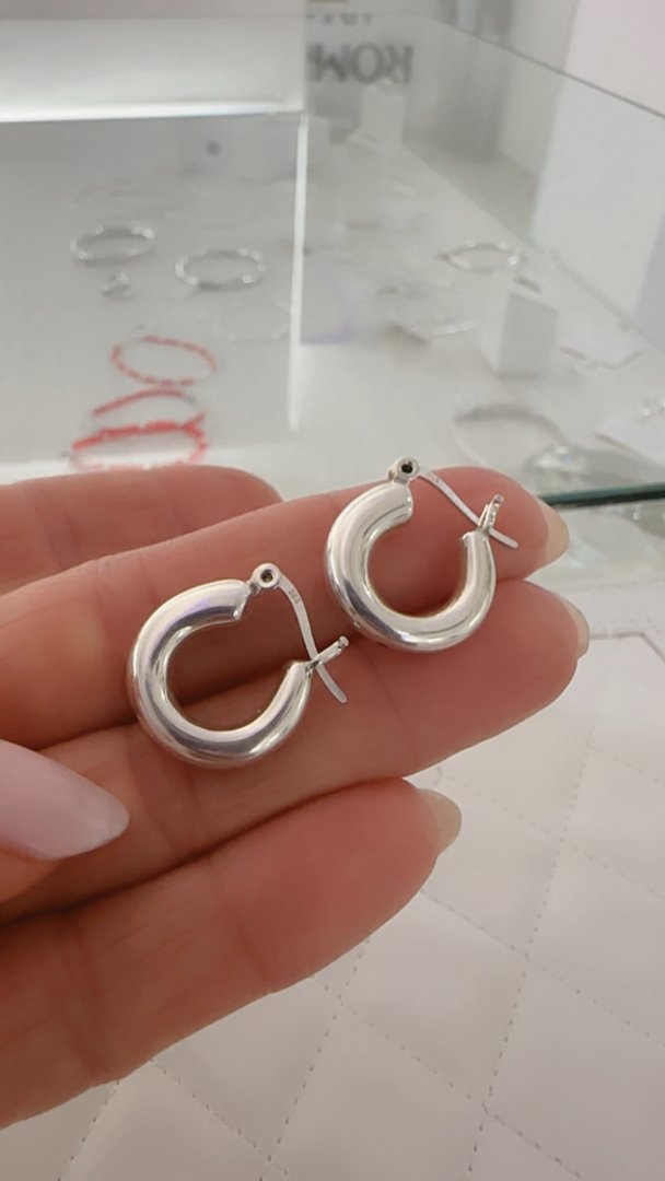 Aros Argollas cubanas Infladas