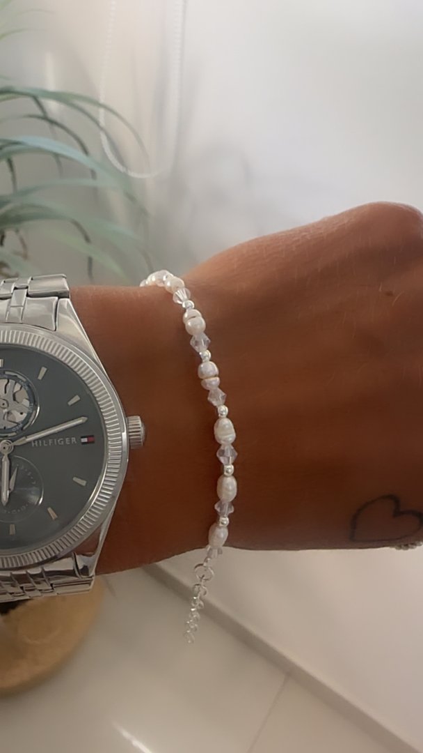 Pulsera perlas regulable