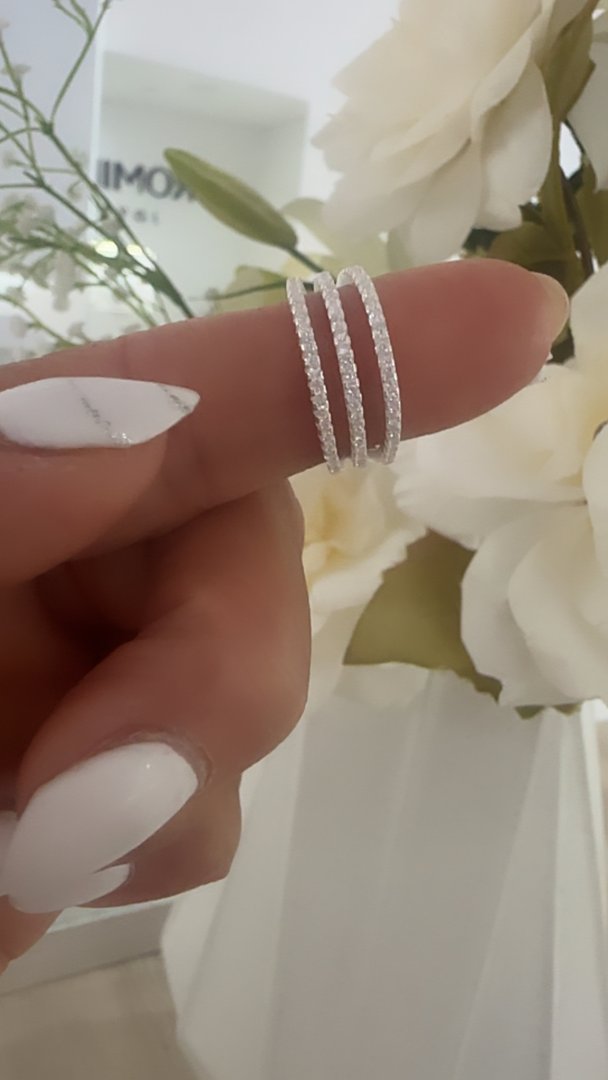 Anillo Lineal Triple