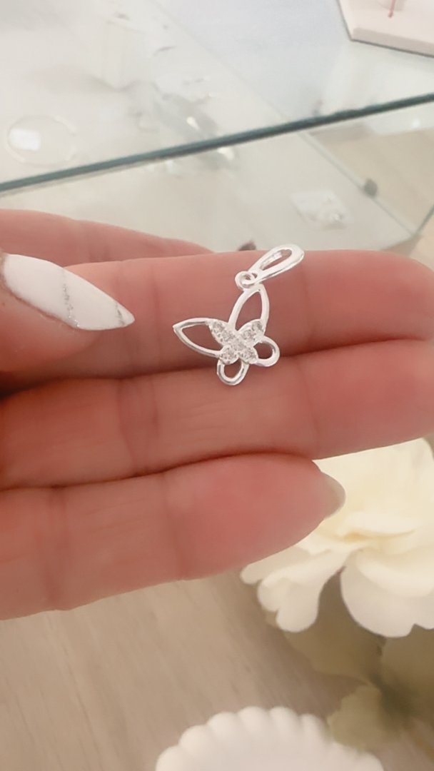 Dije Mariposa Cubic
