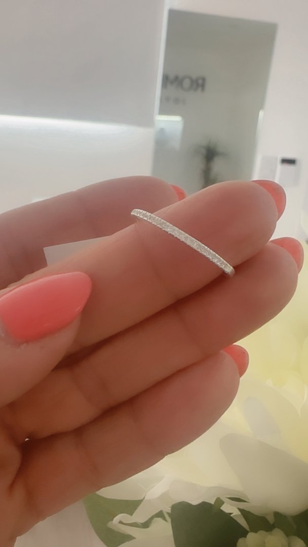 Anillo Medio Sin Fin brillo