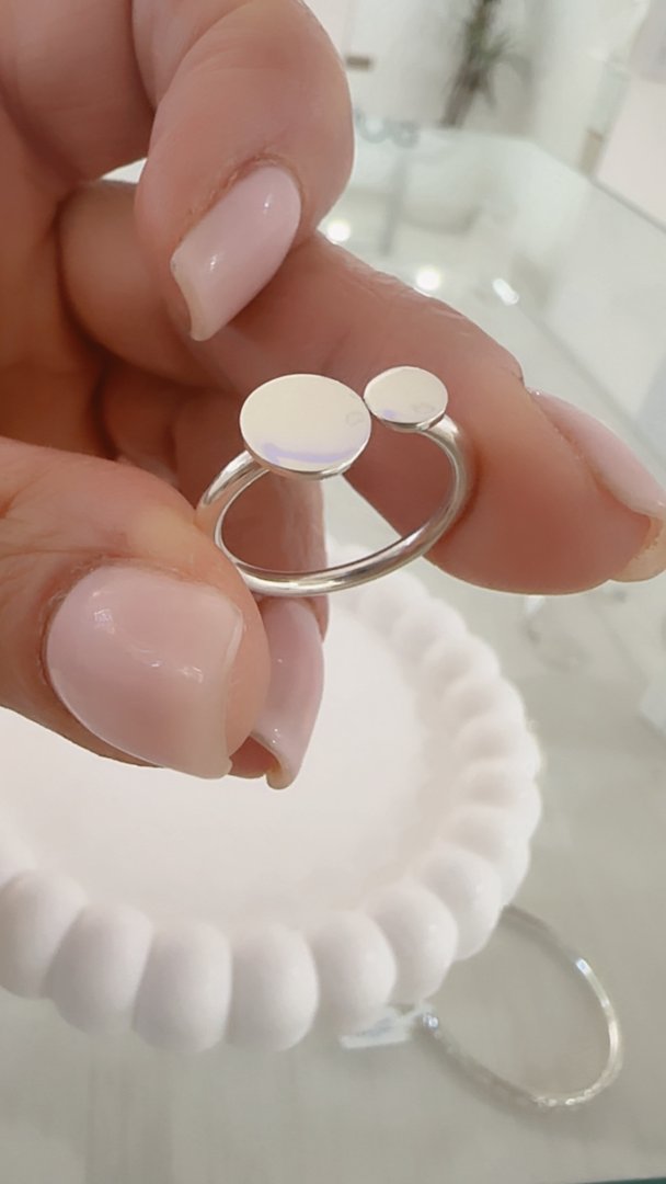 Anillo Chapita regulable