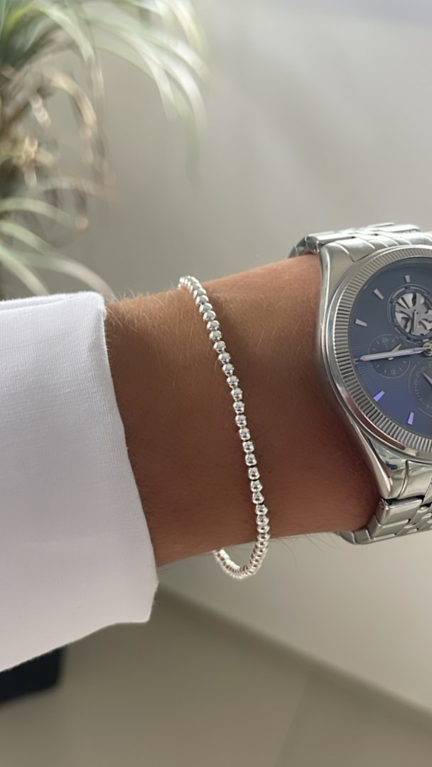 Pulsera Elastizada Bolitas