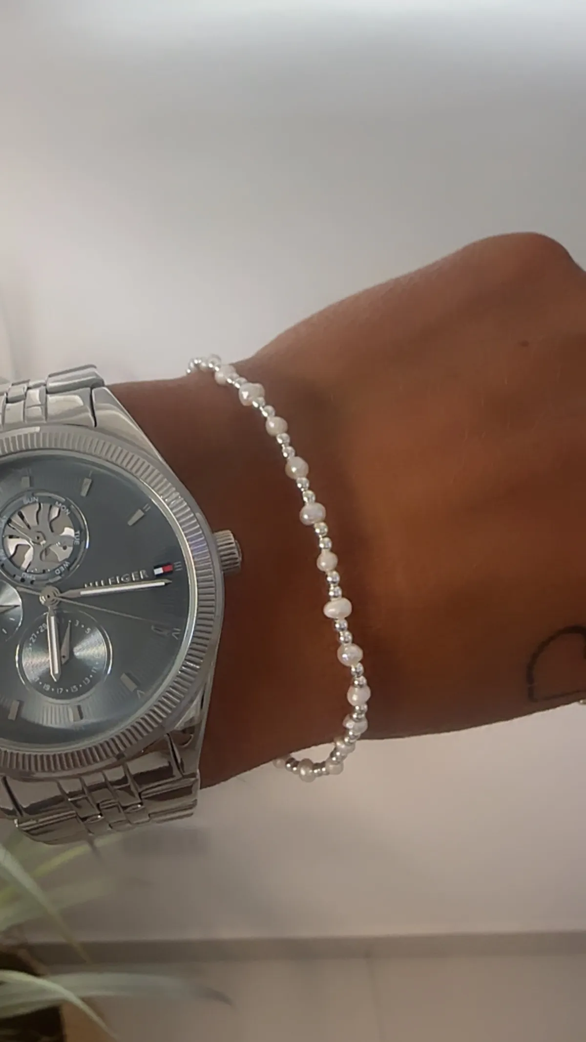 Pulsera Perlas Elastizada