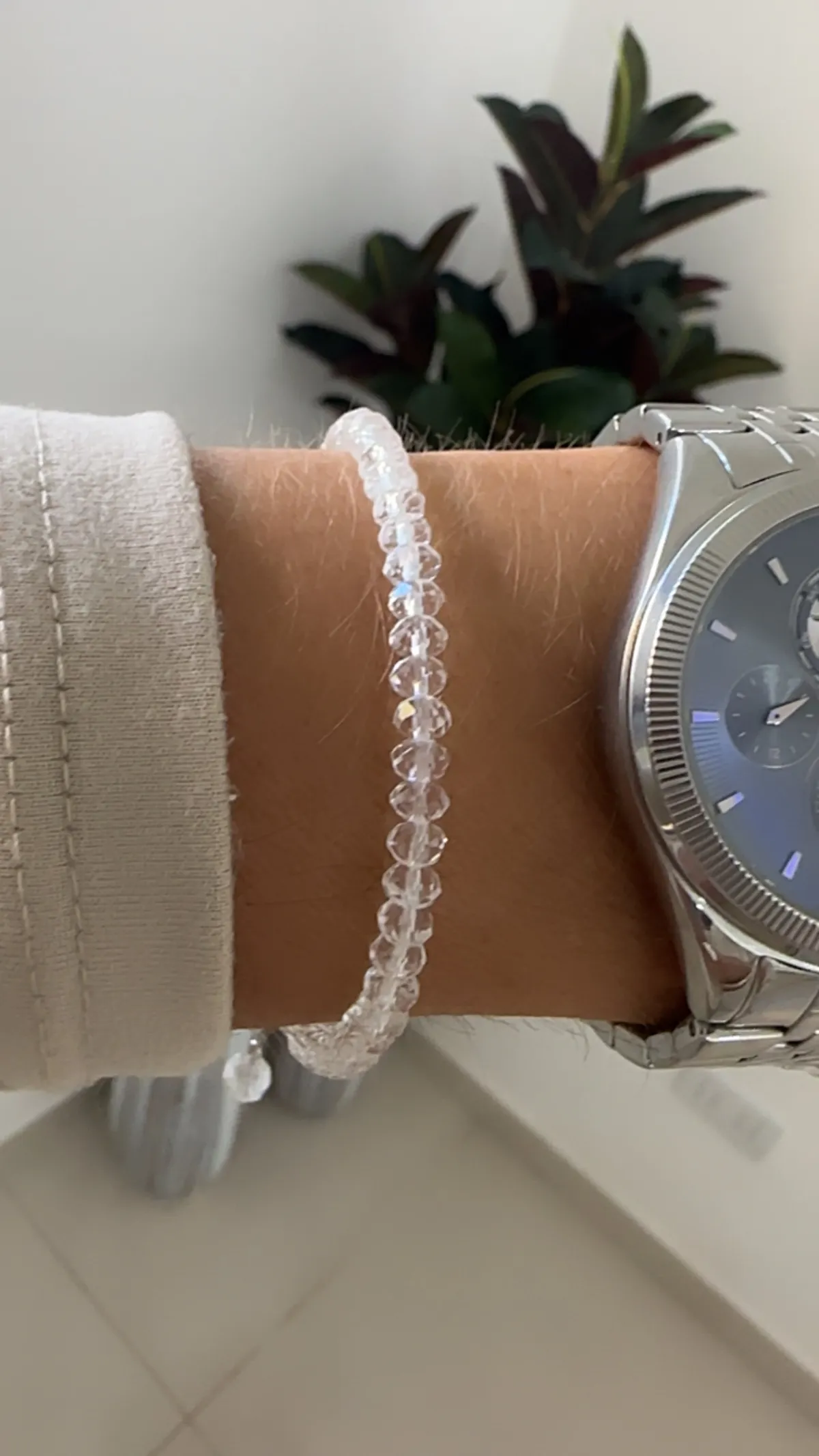 Pulsera Cristal oval