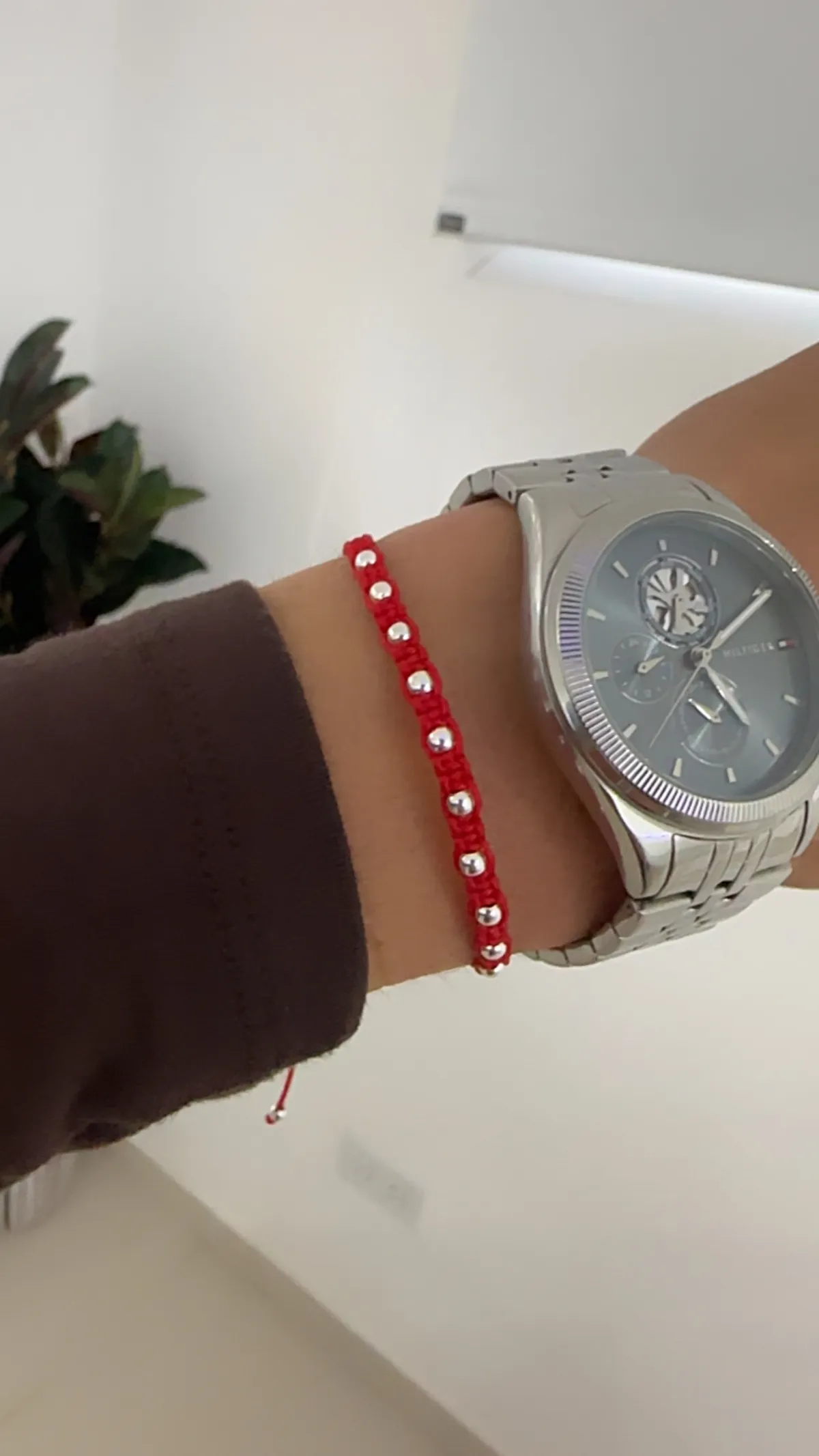 Pulsera Protectora Bolitas Intercaladas