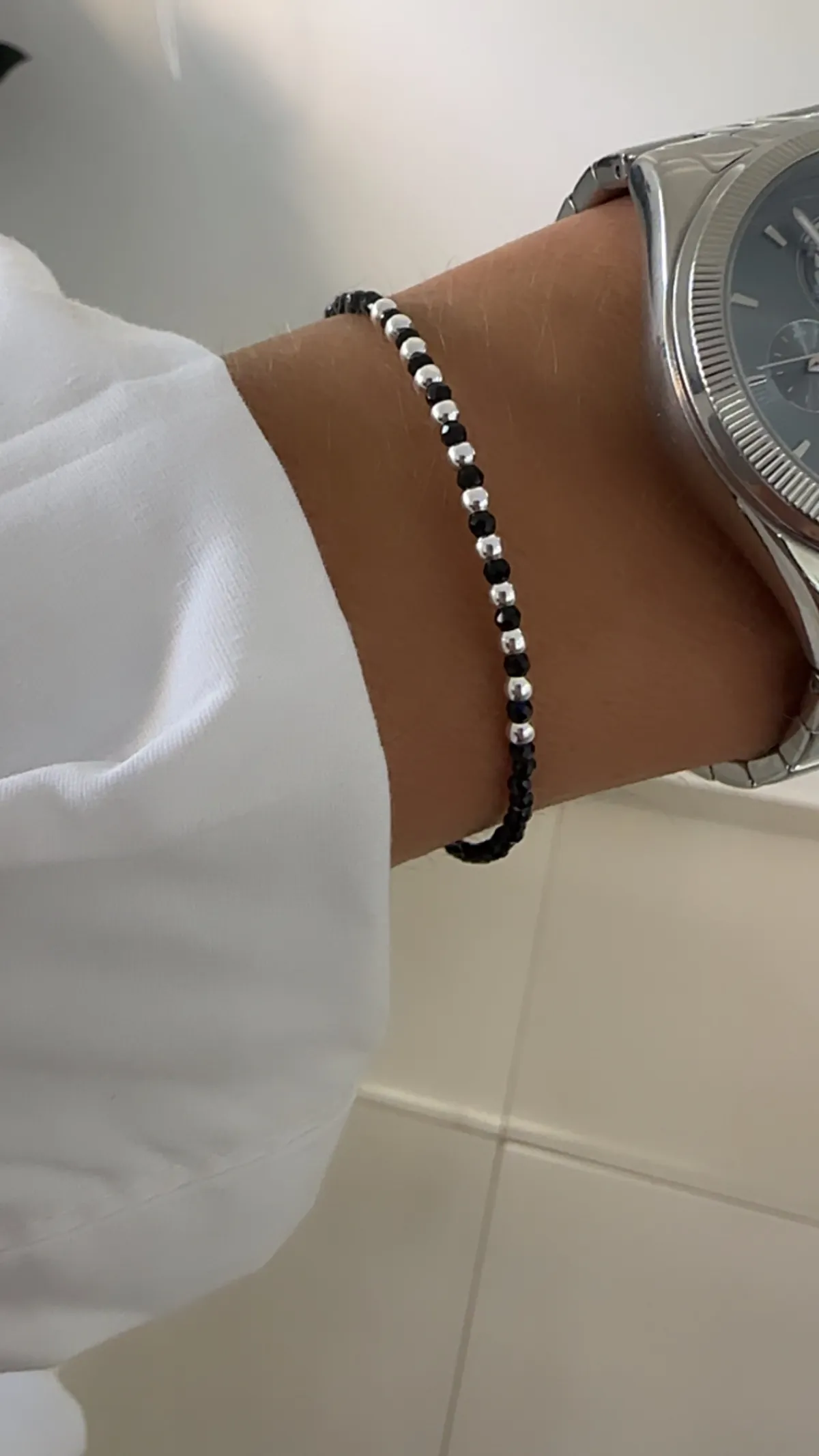 Pulsera Cristales Black