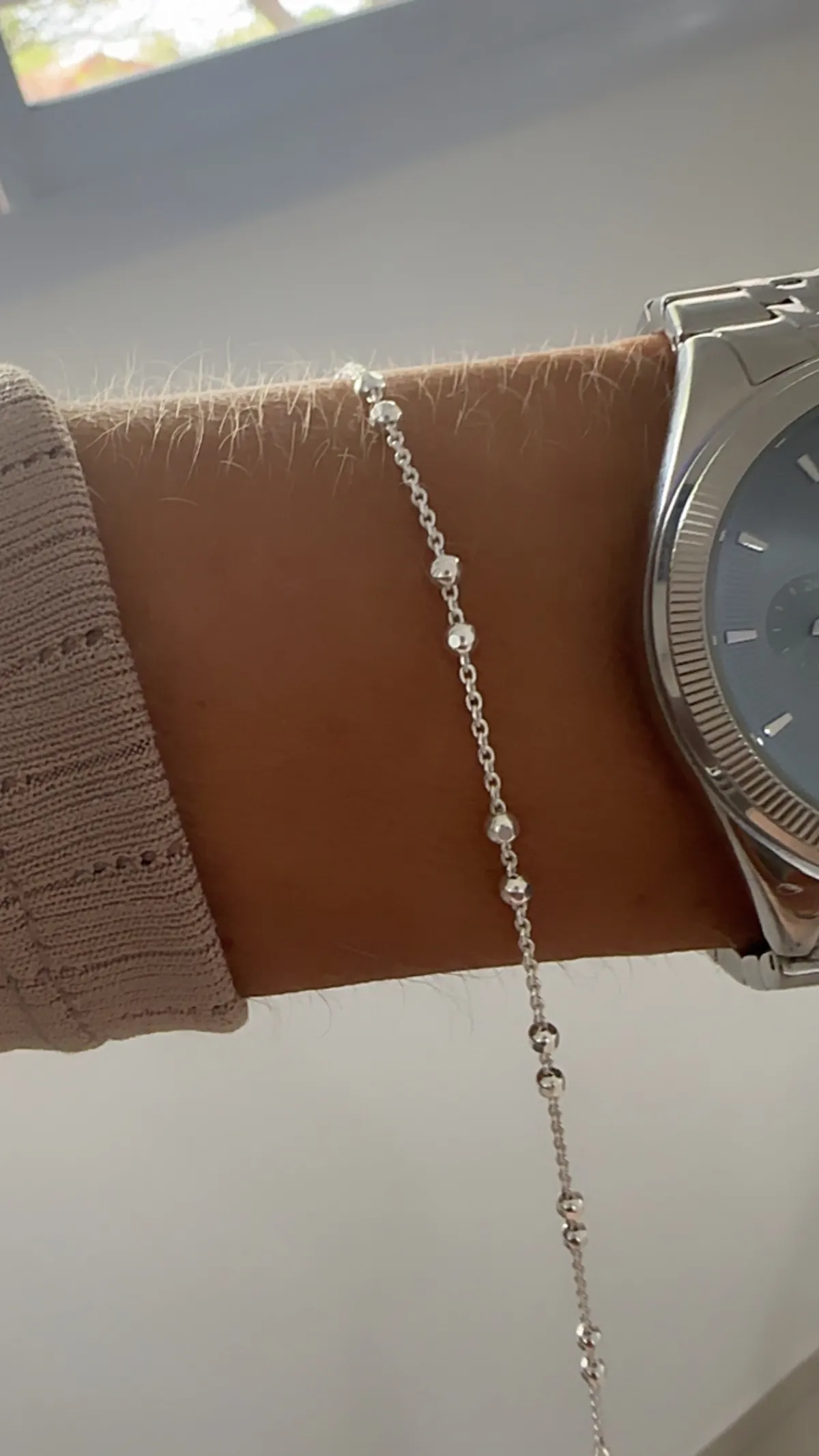 Pulsera Bolita Facetada